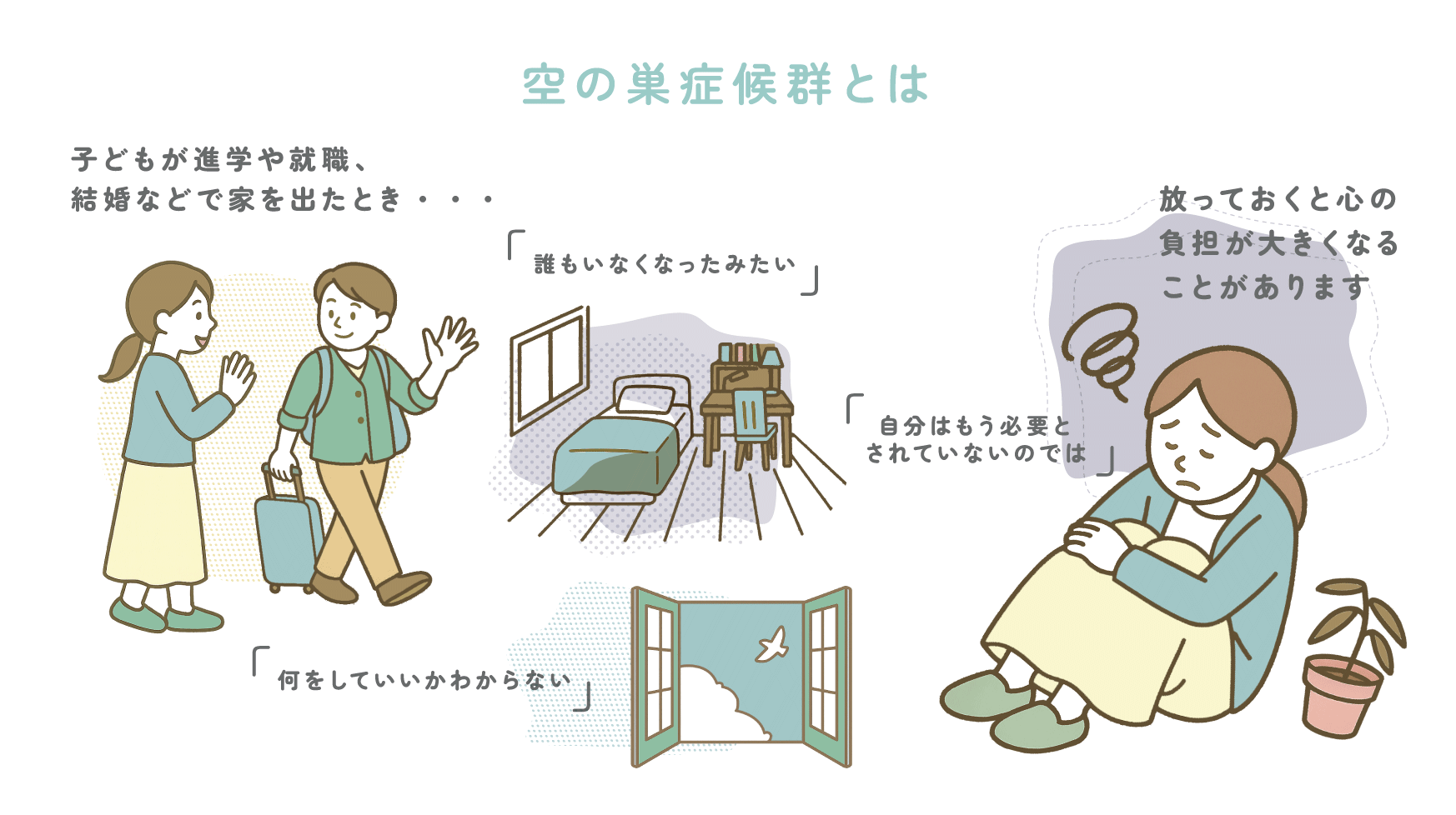 空の巣症候群とは